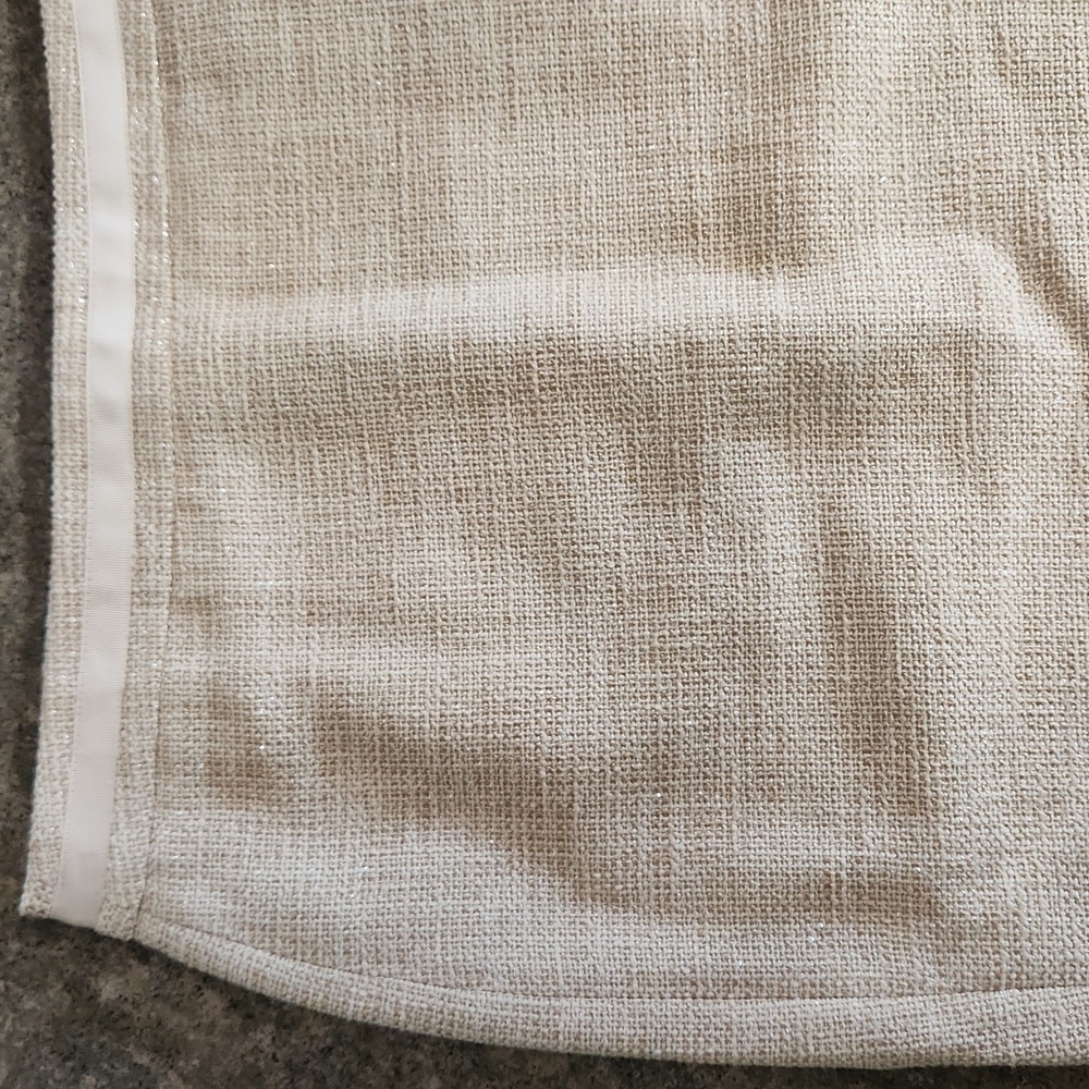 Boden Beige Textured Pencil Skirt Size 8 - Picture 2 of 5